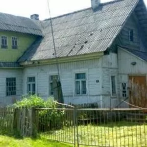 Продам дом с участком в двух км от трассы Минск-Воложин недорого срочн