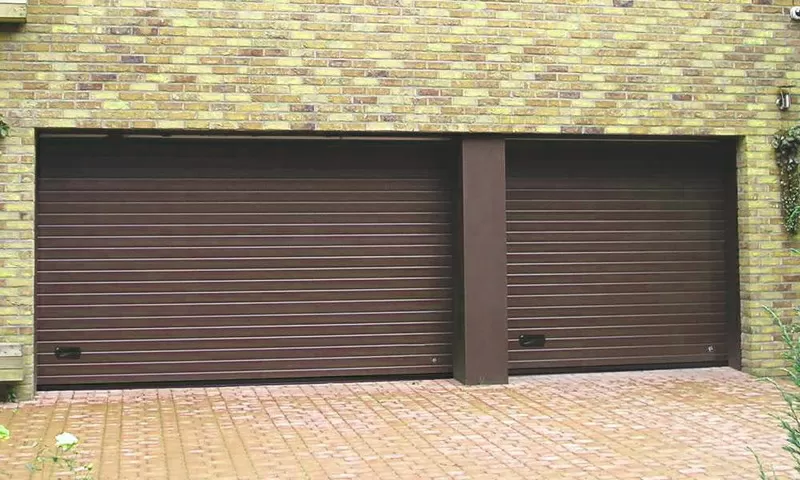 Автоматические секционные гаражные ворота 2